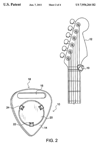 guitar pick collection tinas picks magneta patent