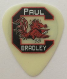 Paul Bradley guitarist tins pick collection plectrum