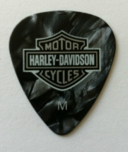 harley davidson motorcycles guitar pick plectrum collection