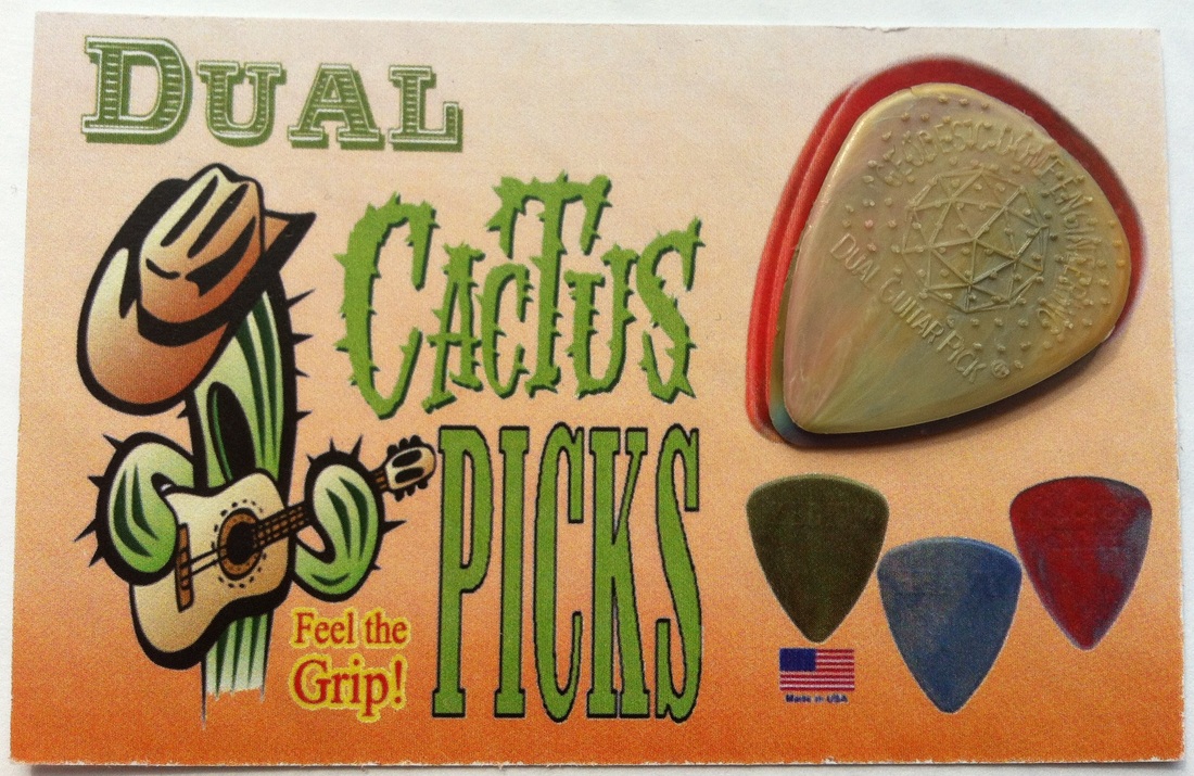 guitar pick collection tinas picks dual cactus