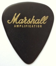 marshall amps guitar pick collection